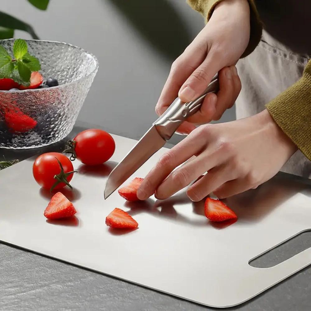 Hyginex – Premium Stainless Steel Chopping Board