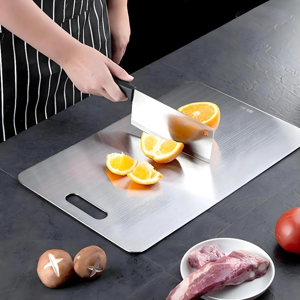 Hyginex – Premium Stainless Steel Chopping Board