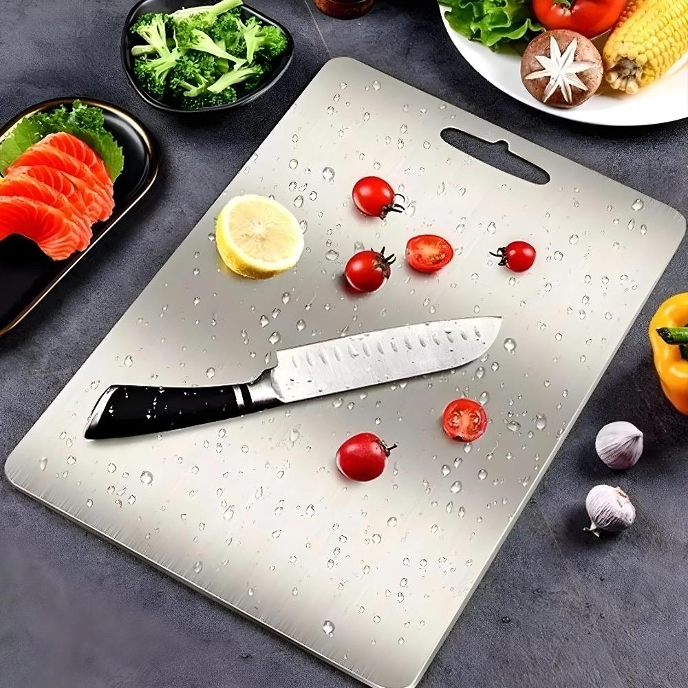 Hyginex – Premium Stainless Steel Chopping Board