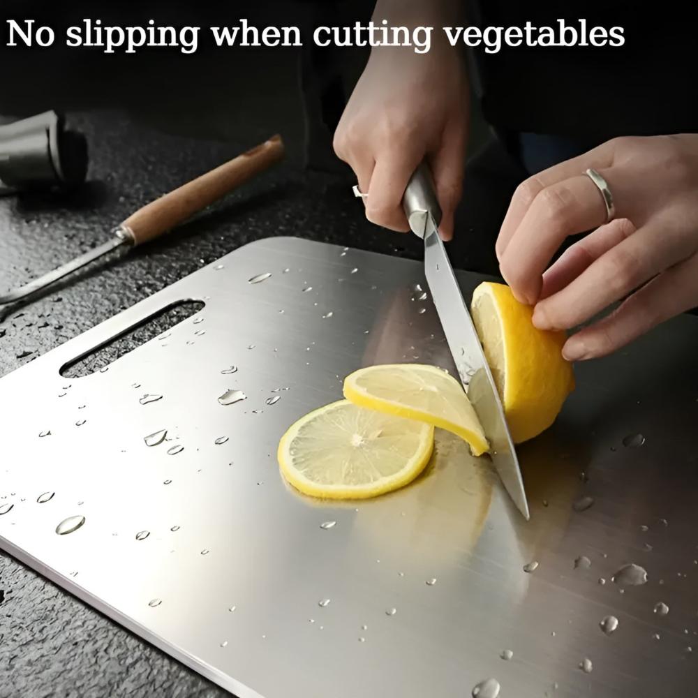 Hyginex – Premium Stainless Steel Chopping Board