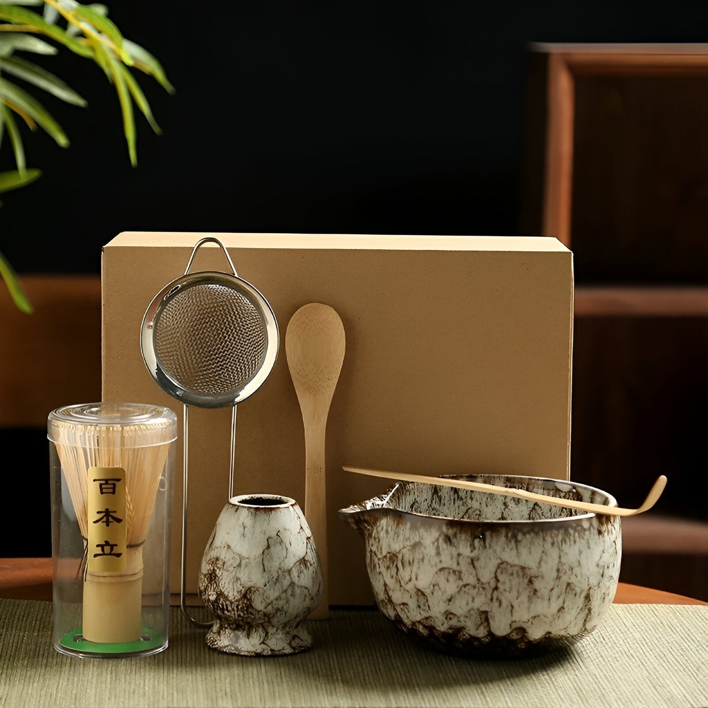Matchira – Traditional Matcha Tea Preparation Set (6-Piece)